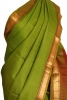 Traditional Contrast Wedding South Silk Saree